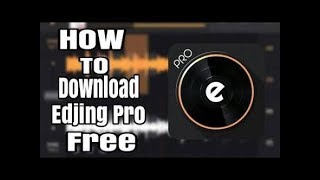 How to download Edjing Mix Pro in free no license problems [upl. by Bullock]