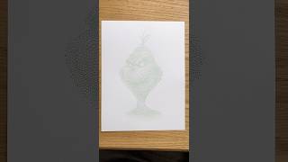 Grinch Drawing grinchgoesviral christmasart christmasdrawing christmasartist grinch artwork [upl. by Ittak68]