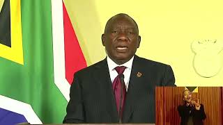 President Cyril Ramaphosa addresses the Nation [upl. by Herzig]