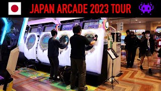 🇯🇵 Japan Arcade 2023 👾 Japans Newest Arcade Machines Japans Arcade Game Center 2023 Tour [upl. by Judd]