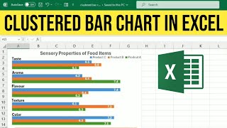 How to Create and Customize Clustered Bar Chart in Excel [upl. by Ylrbmik]