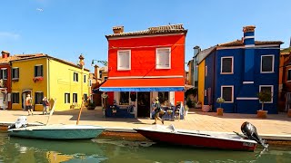 Burano and Murano Islands Italy Colorful Houses amp GlassMaking and [upl. by Laroy]