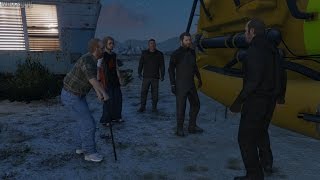 GTA 5 PS4  Mission 28  The Merryweather Heist Offshore Gold Medal [upl. by Ahsaeyt]