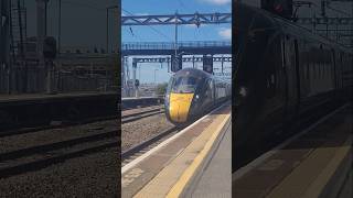 GWR 802108 arrives into Swindon with an InterCity service 16th August 2024 [upl. by Ramor]