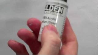 Acrylic Mediums  How to use Acrylic Glazing Liquid and Mediums Part 3 [upl. by Morra]