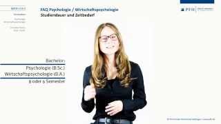 Studiendauer und Zeitbedarf im Fernstudium Psychologie  Wirtschaftspsychologie [upl. by Melena973]