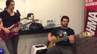 Angra Kiko Loureiro Backstage Warm Up Before São Paulo Show [upl. by Leigha]