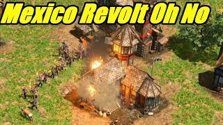 AOE3 British Vs Mexico Part 1 [upl. by Enelrac721]