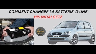 comment changer la batterie dune Hyundai Getz [upl. by Ioyal146]