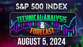 SP500 Forecast amp Technical Analysis August 5 2024 SPX500 [upl. by Casmey]