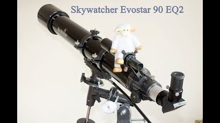 Skywatcher Evostar 90 EQ2 telescope review [upl. by Eniamrehc]