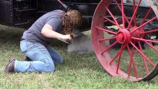 2024 Eastern Threshermans Wheat Threshing Steam amp Gas Engine Show [upl. by Ettenaj]