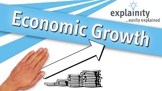 Economic Growth explained explainity® explainer video [upl. by Glick]