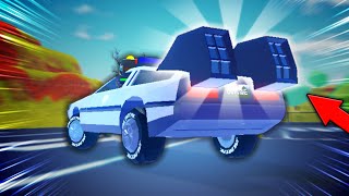 Completing my DELOREAN with the OVERDRIVE SPOILER  Roblox Jailbreak Season 8 [upl. by Earized]