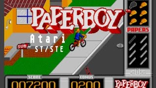 Paperboy  Atari ST 1989 [upl. by Chaves144]