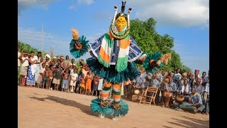 Zahouli folklore gouro Côte dIvoire [upl. by Mlohsihc536]