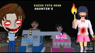 Mio Kazue Yuta Head Zombie Haunted  Sakura School Simulator Horror Drama Scene [upl. by Telfore381]