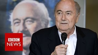 Sepp Blatter accuses Gianni Infantino of disrespect  BBC News [upl. by Lepley]