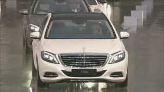 2014 Mercedes SClass world debut  long version [upl. by Cloutman]