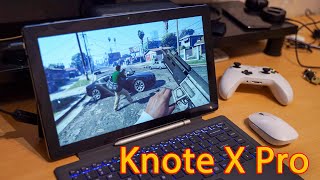 KNote X Pro  GTA V on Intel N4100 tablet Intel UHD 600 Graphics [upl. by Astra914]