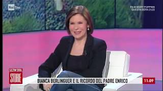 Bianca Berlinguer e il ricordo del padre Enrico  Storie italiane 02012020 [upl. by Weinreb]