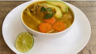 Sopa de pollo al estilo Dominicano 🇩🇴 [upl. by Benetta696]