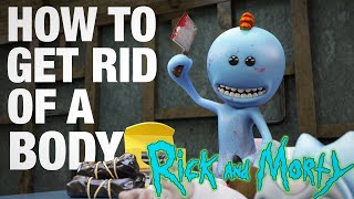 How to Get Rid of a Body  Meeseeks vs Meeseeks from Rick and Morty [upl. by Grose]