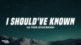 Lil Tjay amp Kyle Richh  I Shouldve Known Lyrics [upl. by Neelyar]