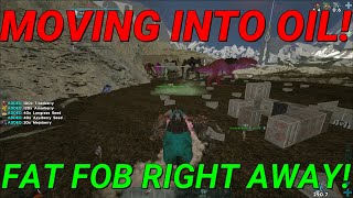 Moving Into An Oil Cave Getting Fobbed On Immediately  SMALL TRIBES ARK SURVIVAL EVOLVED 2021 [upl. by Wandis]