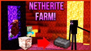 How to Farm Netherite in Minecraft [upl. by Renmus]