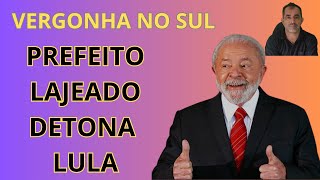 PREFEITO DE LAJEADO DETONA LULA APOIADORES COMEM MARMITEX NA CALÇADA E LULA RECEBIDO POR MEIA DUZI [upl. by Samal]