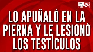 Tremendo video discusión de tránsito termina con un hombre apuñalado en los testículos [upl. by Zack521]