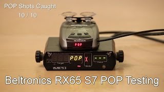 Beltronics RX65 S7 POP Test [upl. by Artima]