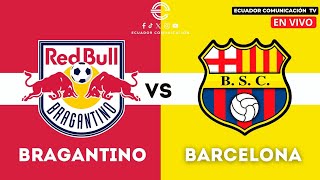 BRAGANTINO VS BARCELONA  EN VIVO COPA SUDAMERICANA  FORMATO RADIO [upl. by Ased]