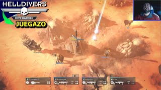 PRUEBO EL PRIMER HELLDIVERS y es un AUTÉNTICO JUEGAZO 🐙 Gameplay en Español PC  PS4  PS5 [upl. by Malti190]