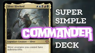 Commander deck for NEW PLAYERS  Sliver Hivelord [upl. by Alehtse]