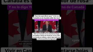 Canadá y las problemáticas que se viven canada canada2024 [upl. by Bathesda]