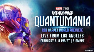 AntMan and the Wasp Quantumania  Red Carpet LIVE [upl. by Liahkim923]