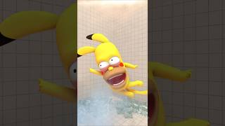 Showers are too sensitive ver4 animation memes funny shorts ForYou Trending simpson [upl. by Ragg]