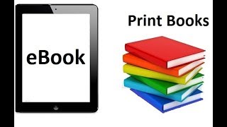 What is the difference between an ebook and printed book [upl. by Miarfe]