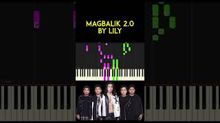 Magbalik 20 by Lily piano cover  sheet music [upl. by Suivart966]