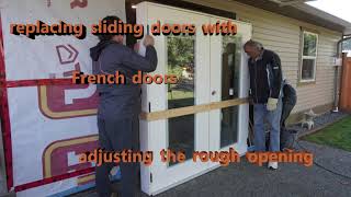 HowTo Install Double Door or French Doors By Yourself My Personal Trade Secret Explained [upl. by Raval]