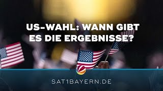 USWahl auf Hochtouren Erste Ergebnisse heute Nacht [upl. by Nylahs]