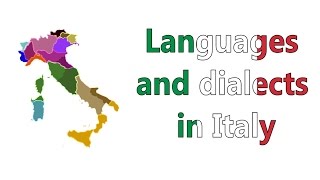 Languages and dialects of Italy with audio for each one [upl. by Ahsat]