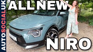 ALL NEW Kia Niro hybrid  this is the BEST entry level SUV 16 Petrol HEV UK 4K 2022 [upl. by Silrac]