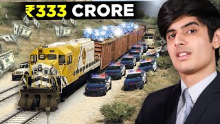 ₹333 CRORE GOLD ROBBERY HINDI DUBBED  GTA 5 GAMEPLAY PART 6 [upl. by Faulkner]