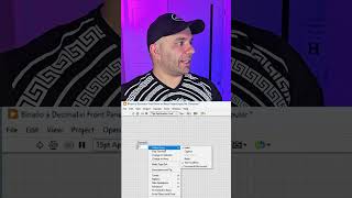 Programando con Labview Array booleano a Decimal Reto 19 [upl. by Ardnaxila]