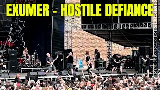 Exumer  Hostile Defiance live at Brutal Assault 2024 [upl. by Yhtomit]