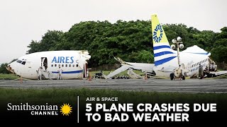 5 Plane Crashes Due To Bad Weather  Smithsonian Channel [upl. by Eittel624]