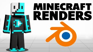 Render your Minecraft skin in Blender [upl. by Yffat]